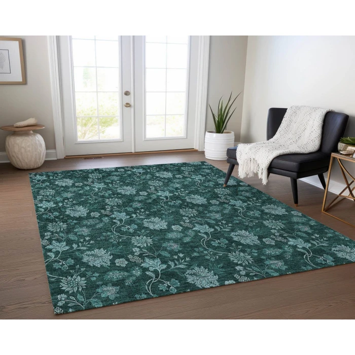 Chantille ACN680 Teal 8' x 10' Rug