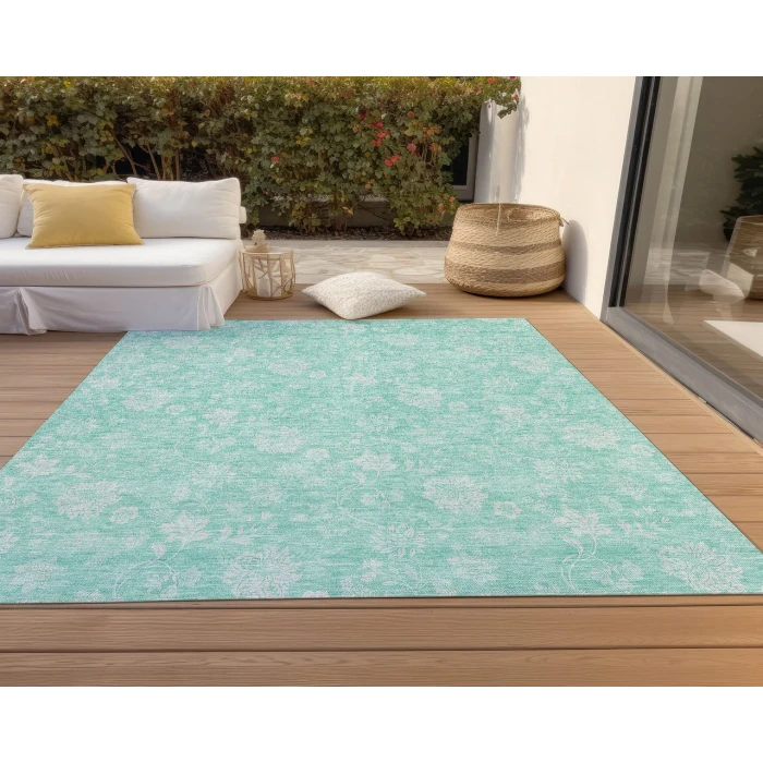 Chantille ACN681 Aqua 10' x 14' Rug