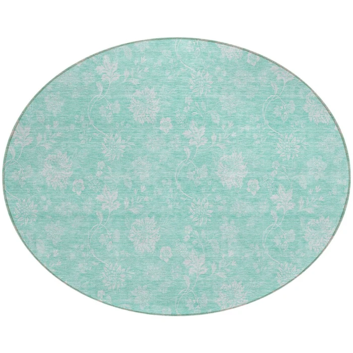 Chantille ACN681 Aqua 8' x 8' Rug