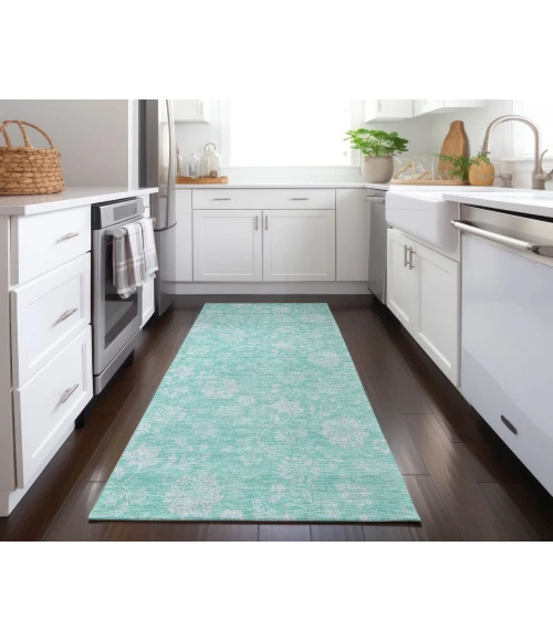 Chantille ACN681 Aqua 2'3" x 7'6" Rug