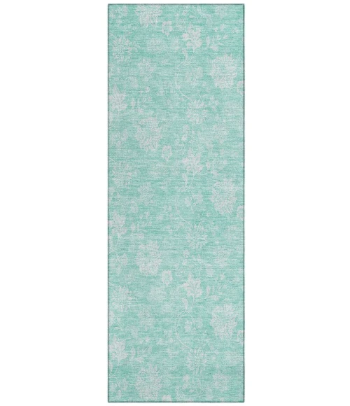 Chantille ACN681 Aqua 2'3" x 7'6" Rug