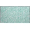 Addison Chantille ACN681 Aqua 1 ft. 8 in. x 2 ft. 6 in. Rectangle Rug