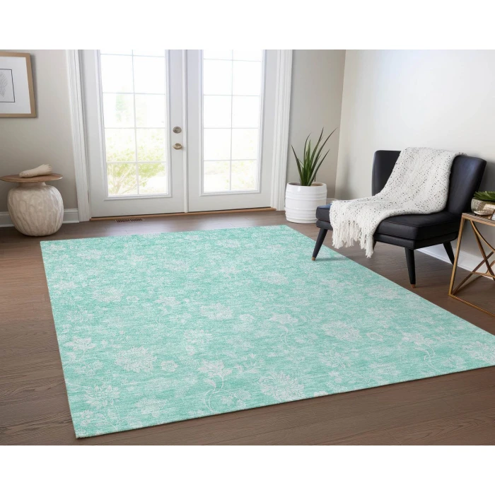 Chantille ACN681 Aqua 10' x 14' Rug