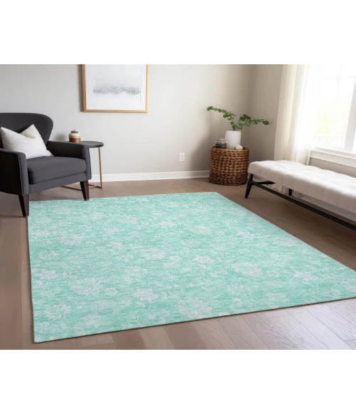 Chantille ACN681 Aqua 3' x 5' Rug