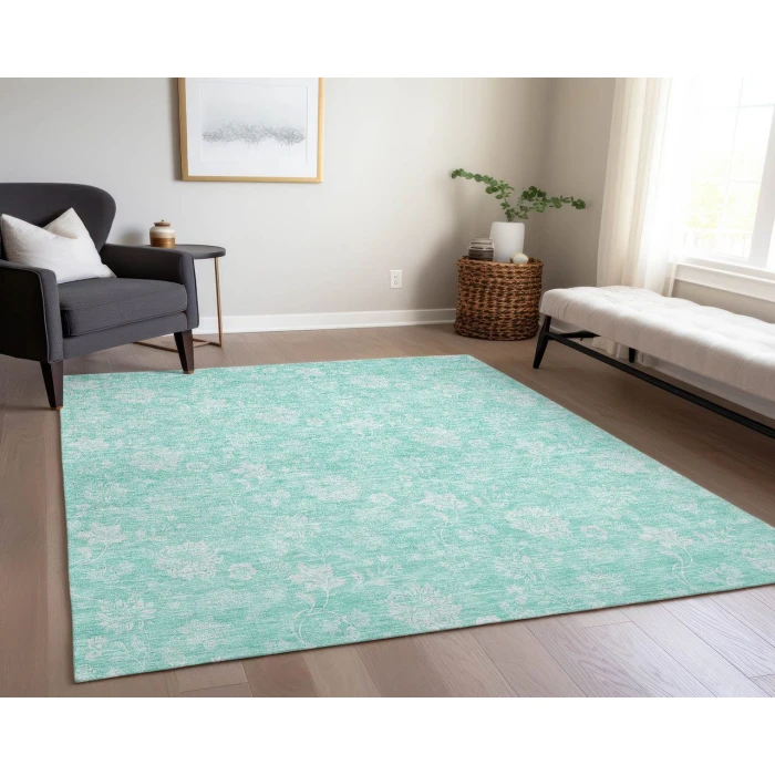 Chantille ACN681 Aqua 10' x 14' Rug