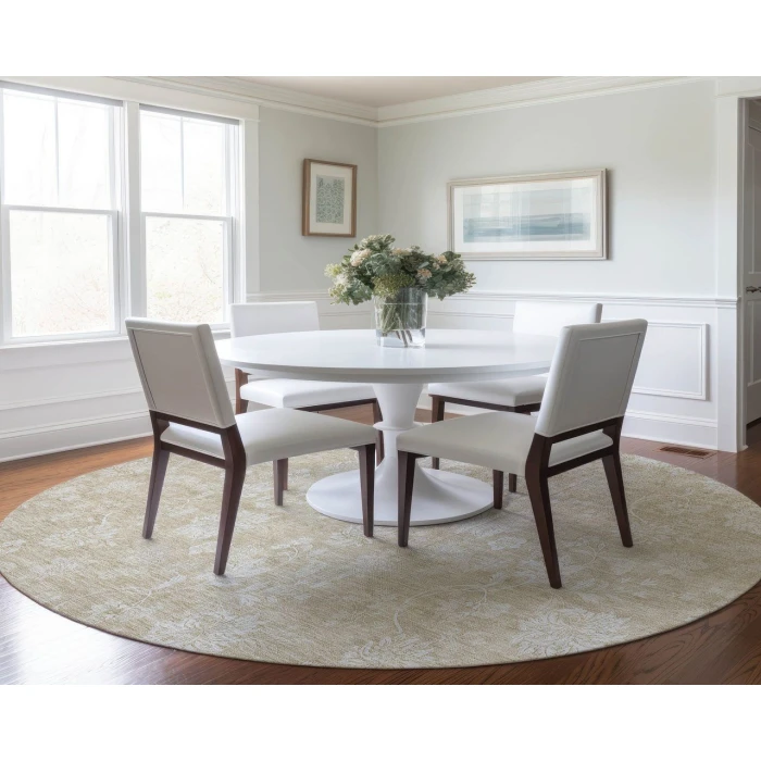 Chantille ACN681 Beige 8' x 8' Rug