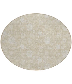 Addison Chantille ACN681 Beige 8 ft. x 8 ft. Round Rug