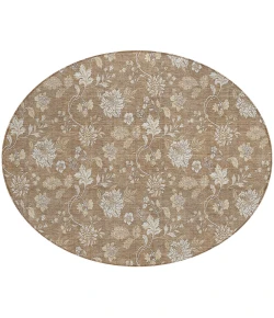 Addison Chantille ACN681 Copper 8 ft. x 8 ft. Round Rug