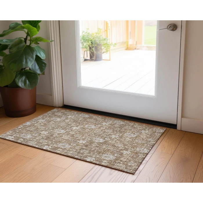 Chantille ACN681 Copper 1'8" x 2'6" Rug