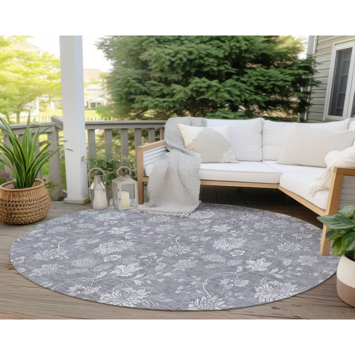 Chantille ACN681 Gray 8' x 8' Rug