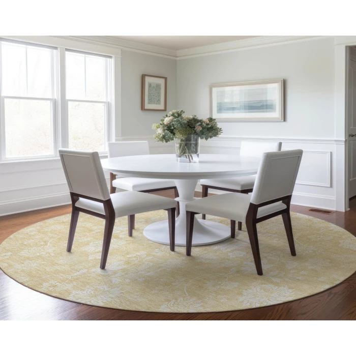 Chantille ACN681 Honey 8' x 8' Rug