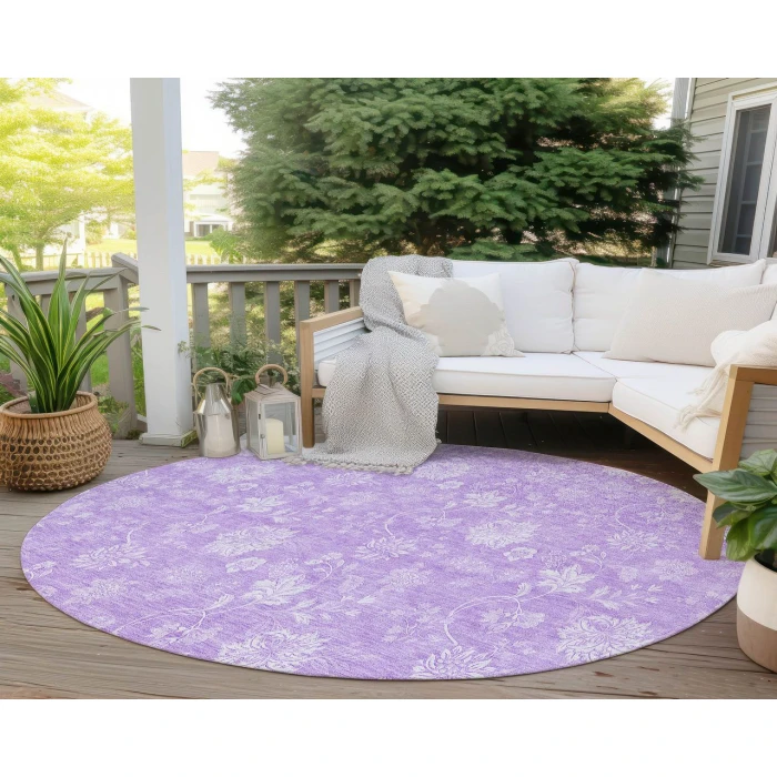 Chantille ACN681 Lilac 8' x 8' Rug