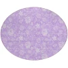 Addison Chantille ACN681 Lilac 8 ft. x 8 ft. Round Rug