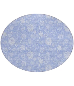 Addison Chantille ACN681 Sky 8 ft. x 8 ft. Round Rug