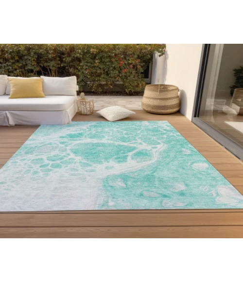 Chantille ACN682 Aqua 8' x 10' Rug