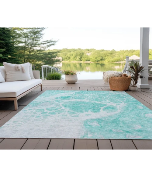 Chantille ACN682 Aqua 8' x 10' Rug