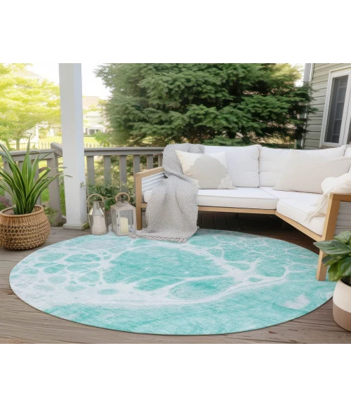 Chantille ACN682 Aqua 8' x 8' Rug