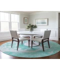 Chantille ACN682 Aqua 8' x 8' Rug