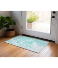 Chantille ACN682 Aqua 1'8" x 2'6" Rug