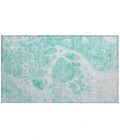 Chantille ACN682 Aqua 1'8" x 2'6" Rug