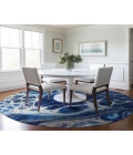 Chantille ACN682 Navy 8' x 8' Rug