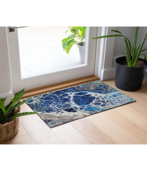 Chantille ACN682 Navy 1'8" x 2'6" Rug