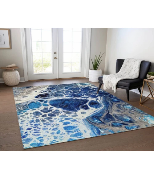 Chantille ACN682 Navy 3' x 5' Rug
