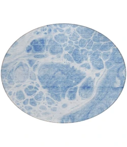 Addison Chantille ACN682 Sky 8 ft. x 8 ft. Round Rug