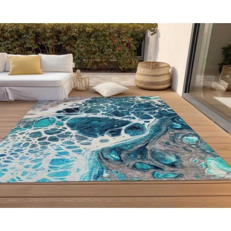 Chantille ACN682 Teal 10' x 14' Rug