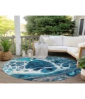 Chantille ACN682 Teal 8' x 8' Rug