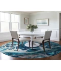 Chantille ACN682 Teal 8' x 8' Rug