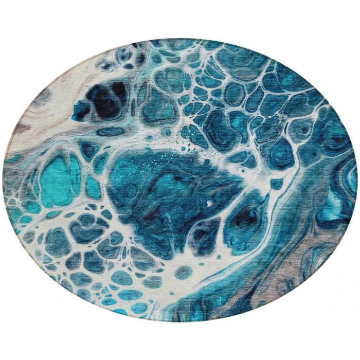 Chantille ACN682 Teal 8' x 8' Rug