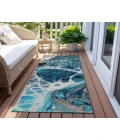 Chantille ACN682 Teal 2'3" x 7'6" Rug
