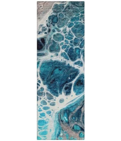 Addison Chantille ACN682 Teal 2 ft. 3 in. x 7 ft. 6 in. Runner Rug