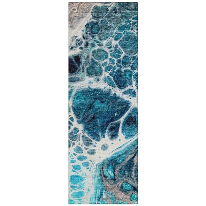 Chantille ACN682 Teal 2'3" x 7'6" Rug