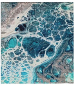 Addison Chantille ACN682 Teal 5 ft. x 7 ft. 6 in. Rectangle Rug