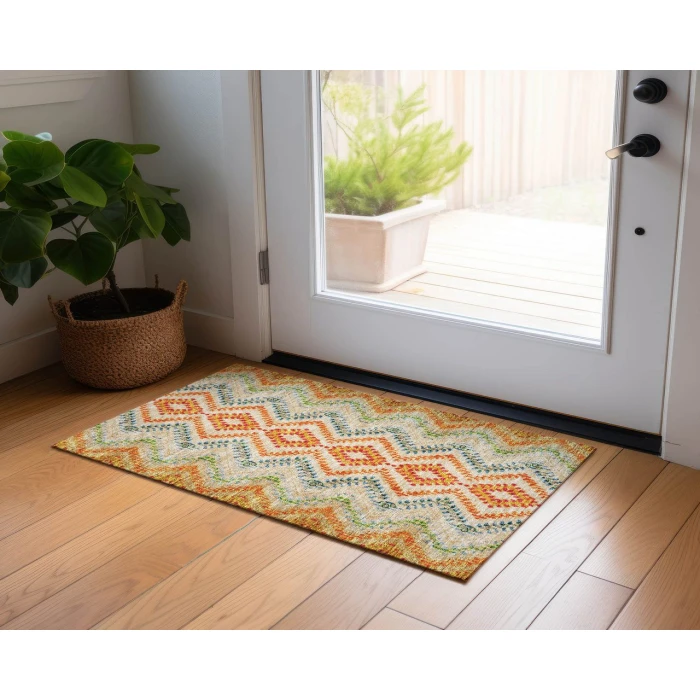 Chantille ACN683 Beige 1'8" x 2'6" Rug
