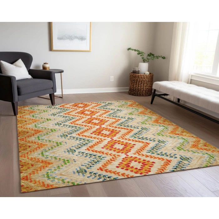 Chantille ACN683 Beige 3' x 5' Rug