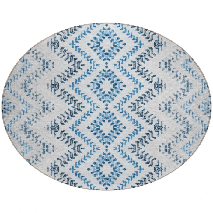 Chantille ACN684 Blue 8' x 8' Rug