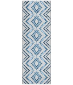 Addison Chantille ACN684 Blue 2 ft. 3 in. x 7 ft. 6 in. Runner Rug