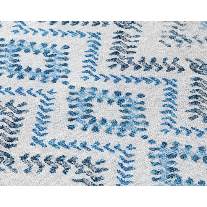 Chantille ACN684 Blue 8' x 8' Rug