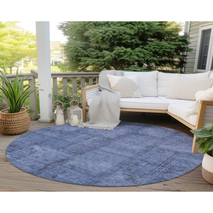 Chantille ACN685 Blue 8' x 8' Rug