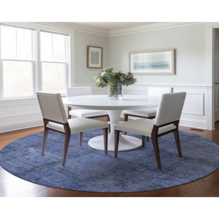 Chantille ACN685 Blue 8' x 8' Rug
