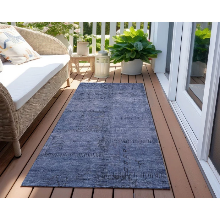 Chantille ACN685 Blue 2'3" x 7'6" Rug