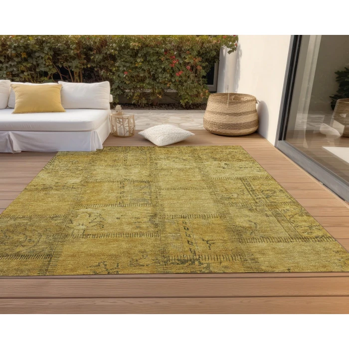 Chantille ACN685 Gold 3' x 5' Rug