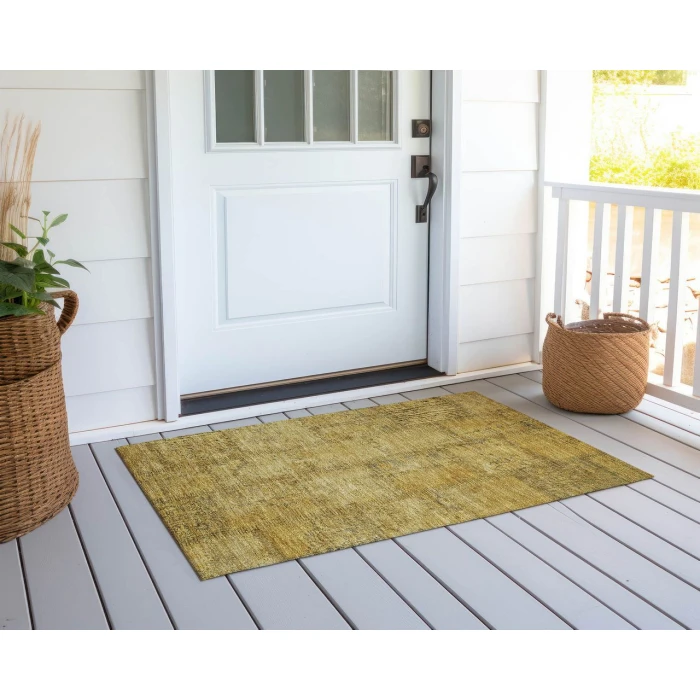 Chantille ACN685 Gold 1'8" x 2'6" Rug