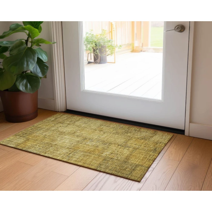 Chantille ACN685 Gold 1'8" x 2'6" Rug
