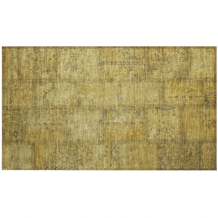 Chantille ACN685 Gold 1'8" x 2'6" Rug