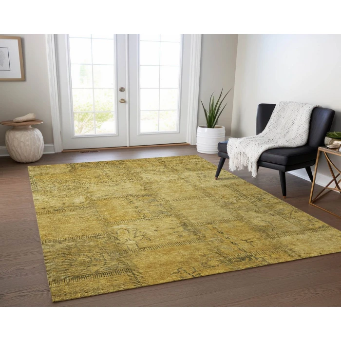Chantille ACN685 Gold 3' x 5' Rug
