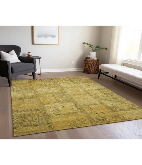Chantille ACN685 Gold 5' x 7'6" Rug